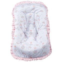 Capa de Bebê Conforto Coelhinha Rosa Capa de Bebê Conforto Coelhinha Rosa