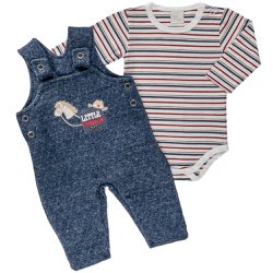 Conjunto de Bebê Body e Jardineira Cowboy Conjunto de Bebê Body e Jardineira Cowboy