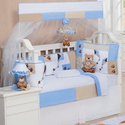 Kit berço com cortina frete gratis clearance