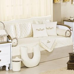 Kit Cama Babá Imperial Palha 8 Peças Kit Cama Babá Imperial Palha 8 Peças