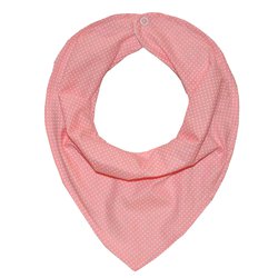 Babador Bandana Poá Rosa Babador Bandana Poá Rosa