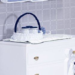 Trocador Enxoval Bebê Menino Príncipe Azul Trocador Enxoval Bebê Menino Príncipe Azul