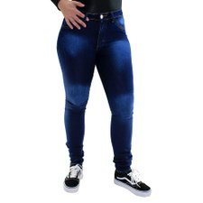 calça jeans com cintura alta