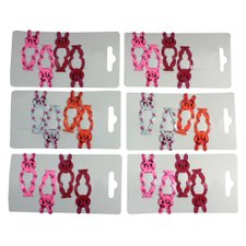 Kit 24 Presilhas Tic Tac De Coelhinho Colorido Infantil Kit 24 Presilhas Tic Tac De Coelhinho Colorido Infantil
