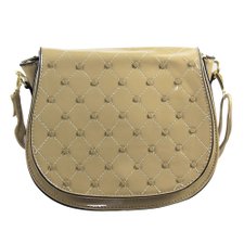 Bolsa Transversal De Verniz Feminina Matelassê Com Tachas Bolsa Transversal De Verniz Feminina Matelassê Com Tachas