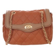 Bolsa Transversal Feminina Detalhes Matelassê Alça De Corrente Bolsa Transversal Feminina Detalhes Matelassê Alça De Corrente