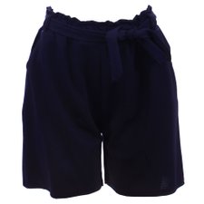 Short Feminino Cintura Alta Bengaline Com Amarração Short Feminino Cintura Alta Bengaline Com Amarração