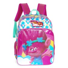 Mochila Infantil Escolar Estampa Alto Relevo Trolls Mochila Infantil Escolar Estampa Alto Relevo Trolls