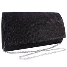 Bolsa Clutch Carteira Festa Feminina Cintilante Alça De Corrente - Compre  Agora - Feira da Madrugada SP