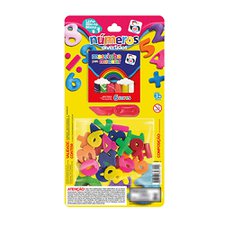 Kit Massinha Com Números Coloridos De Brinquedo Infantil Kit Massinha Com Números Coloridos De Brinquedo Infantil