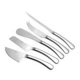 Jogo Facas Queijo Inox 5 Peças Oxford com Estojo 9986 Wolff Jogo Facas Queijo Inox 5 Peças Oxford com Estojo 9986 Wolff