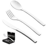 Faqueiro de Inox 101 Peças London com Estojo 9963 Wolff Faqueiro de Inox 101 Peças London com Estojo 9963 Wolff