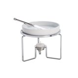 Rechaud Pequeno Queijo Brie Prata 15cm Faca 8199 Wolff Rechaud Pequeno Queijo Brie Prata 15cm Faca 8199 Wolff