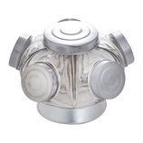 Baleiro Giratório de Vidro com Base Giratória 22,5X15,5cm 72427 Bon Gourmet Baleiro Giratório de Vidro com Base Giratória 22,5X15,5cm 72427 Bon Gourmet