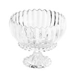 Centro Mesa Cristal com Pé Geneva 24x20cm 25528 Wolff Centro Mesa Cristal com Pé Geneva 24x20cm 25528 Wolff