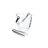 Balde de Gelo de Vidro com Alça e Pegador Ondas 15x12x12,5cm 35249 Bon Gourmet Balde de Gelo de Vidro com Alça e Pegador Ondas 15x12x12,5cm 35249 Bon Gourmet