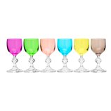 Jogo de Taças de Licor 6 peças de Cristal Ecológico Klaudie Sortida 50ml 35050 Bohemia Jogo de Taças de Licor 6 peças de Cristal Ecológico Klaudie Sortida 50ml 35050 Bohemia