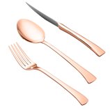 Faqueiro Inox 48 Peças PVD Rose Gold Berna Gift Box 71424 Wolff Faqueiro Inox 48 Peças PVD Rose Gold Berna Gift Box 71424 Wolff