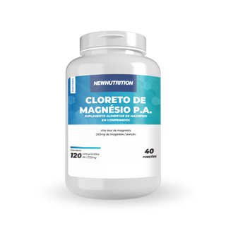 Cloreto de Magnésio P.A. 120 comprimidos Cloreto de Magnésio P.A. 120 comprimidos