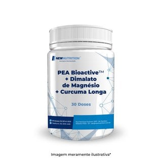 PEA Bioactive™ + Dimalato de Magnésio + Curcuma Longa - 30 doses PEA Bioactive™ + Dimalato de Magnésio + Curcuma Longa - 30 doses