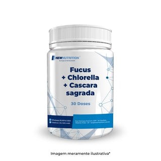 Fucus 150mg + Clorella 150mg + Cascara sagrada 300mg - 30 doses Fucus 150mg + Clorella 150mg + Cascara sagrada 300mg - 30 doses