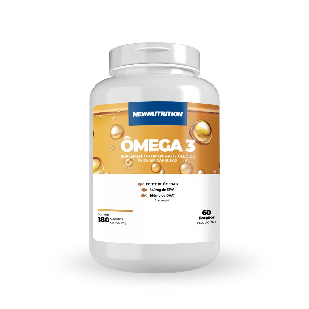 Ômega 3 Para que serve, emagrece, quais os benefícios NewNutrition