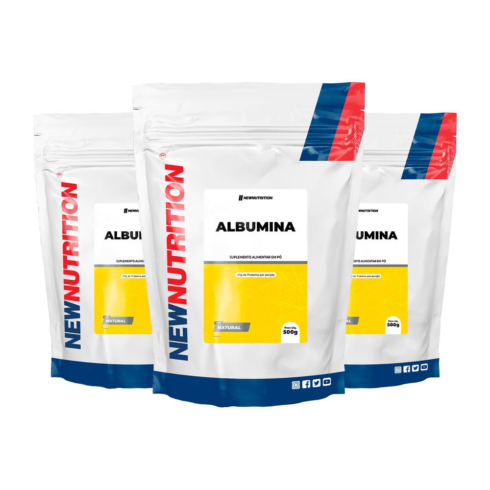 Albumina Oque é, para que serve e como tomar NewNutrition