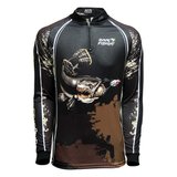 Camiseta De Pesca Rock Fishing Dry (Traíra) Camiseta De Pesca Rock Fishing Dry (Traíra)