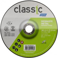 Disco de desbaste 7 x 1/4 x 7/8 - Norton BDA600 Disco de desbaste 7 x 1/4 x 7/8 - Norton BDA600