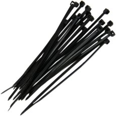 Abraçadeira de Nylon Reimold Preta - 7,8 X 230mm - K55 - 100 peças Abraçadeira de Nylon Reimold Preta - 7,8 X 230mm - K55 - 100 peças