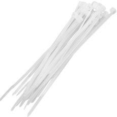 Abraçadeira de Nylon Reimold Branca - 2,6 X 100mm - K8 - 200 peças Abraçadeira de Nylon Reimold Branca - 2,6 X 100mm - K8 - 200 peças