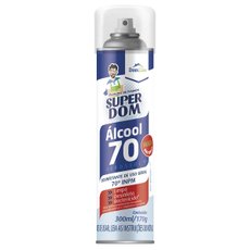 Alcool Spray 70 Super Dom 300ml 170g Alcool Spray 70 Super Dom 300ml 170g