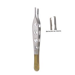 Pinça Adson Dente e Videa. 12 cm Pinça Adson Dente e Videa. 12 cm