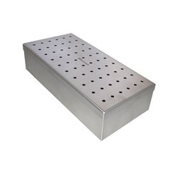 Estojo De Inox Perfurado. 28 x 14 x 06 cm Estojo De Inox Perfurado. 28 x 14 x 06 cm