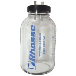 Frasco com Tampa (Completo) para Lipoaspirador Rhosse. 3 Litros Frasco com Tampa (Completo) para Lipoaspirador Rhosse. 3 Litros
