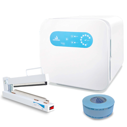 Kit Autoclave Vitale Class 12L + Seladora + Papel Grau Cirúrgico Kit Autoclave Vitale Class 12L + Seladora + Papel Grau Cirúrgico
