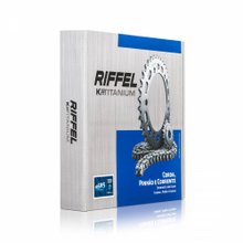 Kit Relação Riffel Honda Biz 125 2005 à 2017 Kit Relação Riffel Honda Biz 125 2005 à 2017