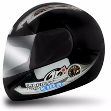 Capacete Pro Tork Liberty Four Kids preto Capacete Pro Tork Liberty Four Kids preto