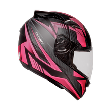 Capacete Ebf New Spark Flash Preto Fosco/Rosa Capacete Ebf New Spark Flash Preto Fosco/Rosa