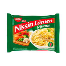 Macarrão Instantâneo Legumes Nissin Miojo Lámen 85g Macarrão Instantâneo Legumes Nissin Miojo Lámen 85g