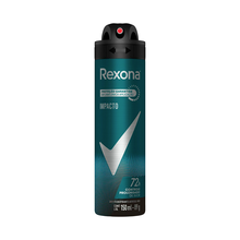 Desodorante Antitranspirante Aerosol Masculino Rexona Impacto 72 horas 150ml Desodorante Antitranspirante Aerosol Masculino Rexona Impacto 72 horas 150ml