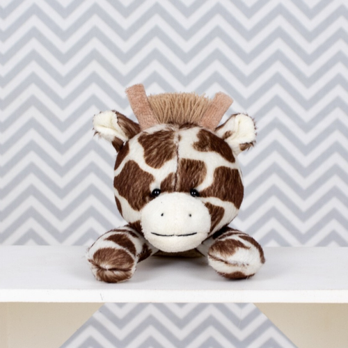 Mini Cabecinhas De Pelúcia De Animais Para Decoração Girafa Mini Cabecinhas De Pelúcia De Animais Para Decoração Girafa
