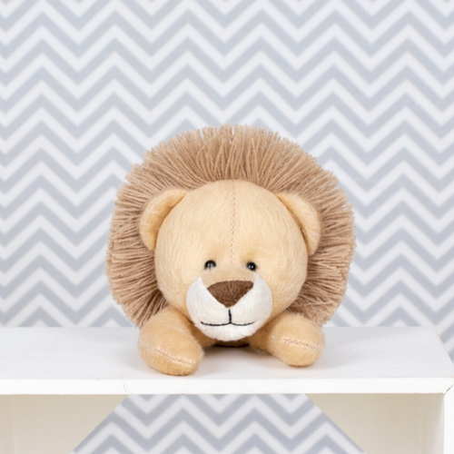 Mini Cabecinhas De Pelúcia De Animais Para Decoração Leão Mini Cabecinhas De Pelúcia De Animais Para Decoração Leão