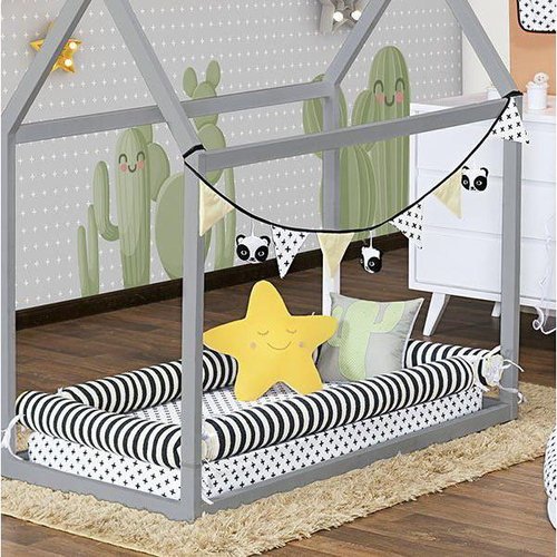 Kit Montessoriano Panda Preto e Branco 6 Peças Kit Montessoriano Panda Preto e Branco 6 Peças