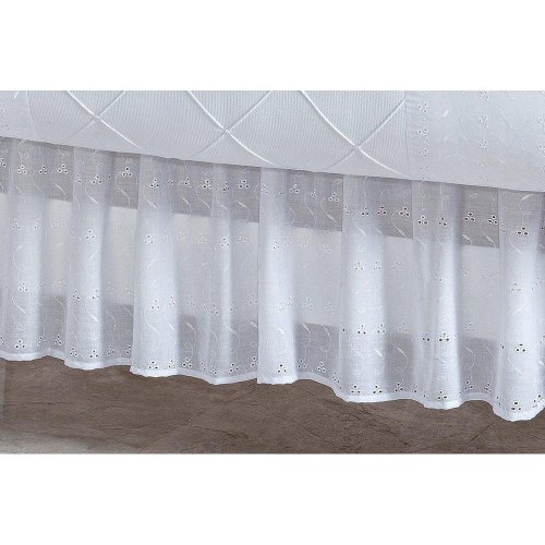 Saia de Berço Lese Branco Saia de Berço Lese Branco