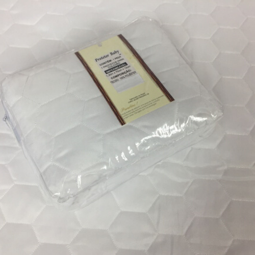 Capa para Berço Americano Impermeável 1 Peça Branco Capa para Berço Americano Impermeável 1 Peça Branco