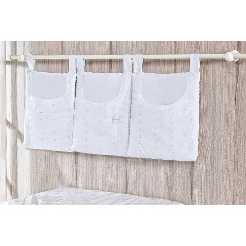 Porta Fraldas para Varão Realeza Lese Branco Porta Fraldas para Varão Realeza Lese Branco