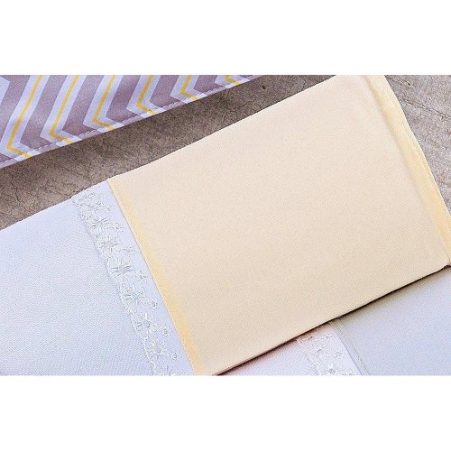 Cueiro Flanelado Branco e Amarelo Liso 01 Peça Cueiro Flanelado Branco e Amarelo Liso 01 Peça