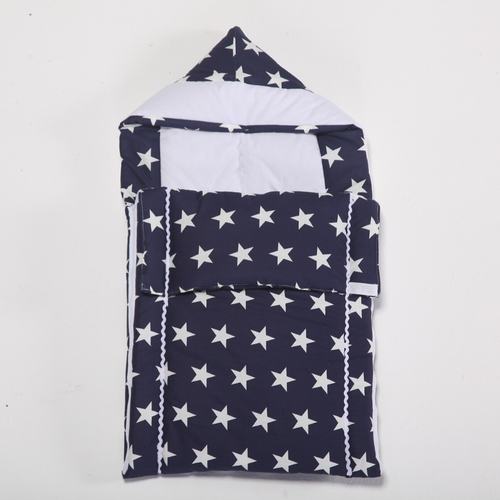 Porta Bebe com Capuz Azul Marinho Estrela Porta Bebe com Capuz Azul Marinho Estrela