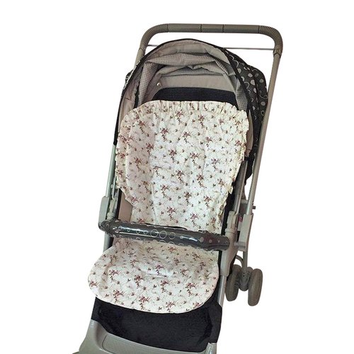 Capa para Carrinho de Bebê Floral Rosê Capa para Carrinho de Bebê Floral Rosê